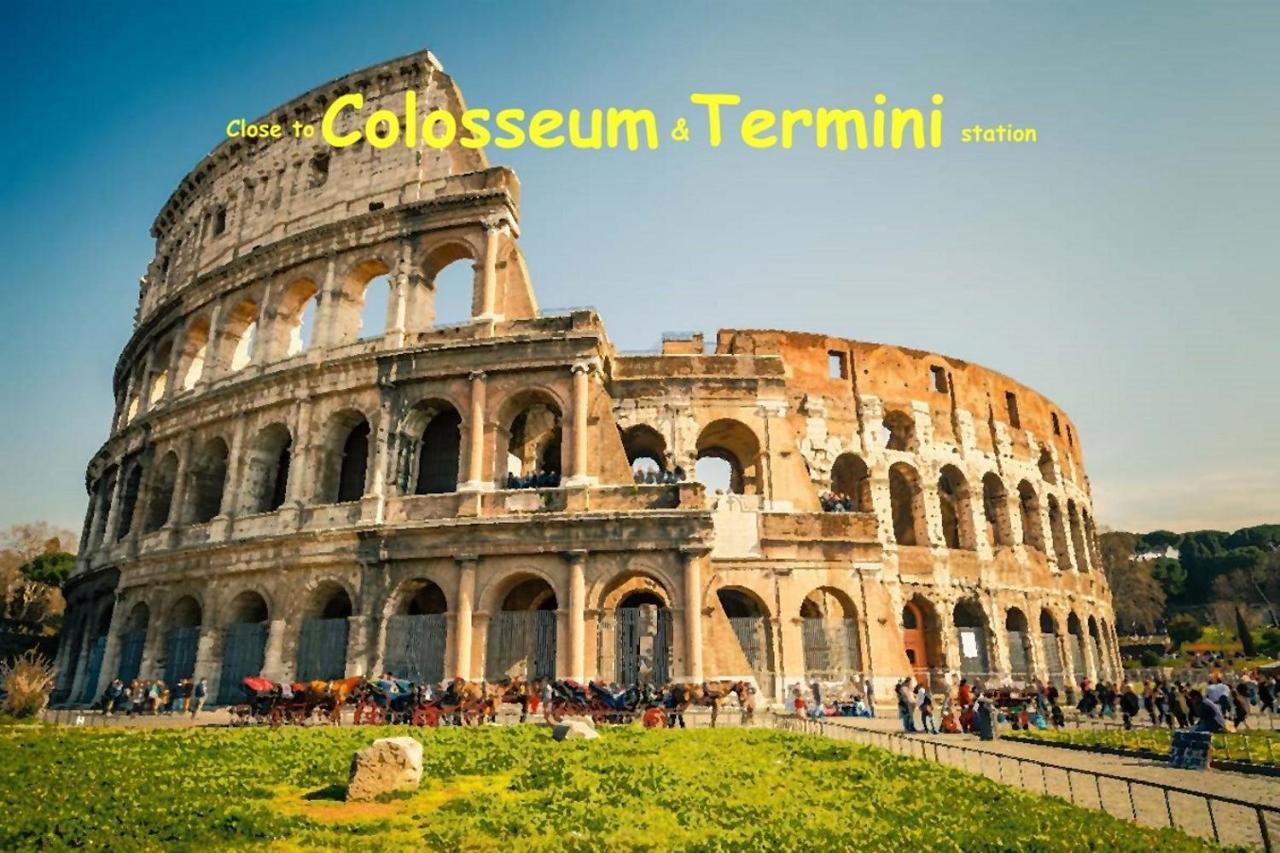 Termini Colosseum Apartment Róma Kültér fotó